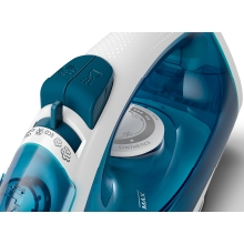 PLANCHA DE VAPOR PHILIPS GC1744/20 SUELA ANTIADHERENTE  2000W 220ml COLOR AZUL