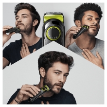RECORTADORA DE BARBA BRAUN BT3221/EU 20 AJUSTES CORTE 0,5 - 10mm RECARGABLE NEGRO