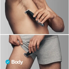 AFEITADORA BRAUN XT-5100 PARA CARA Y CUERPO 5 PEINES RECARGABLE BOLSA