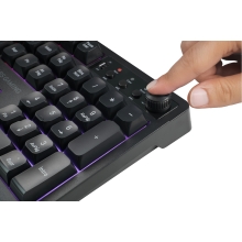TECLADO MOUSE Y ALFOMBRILLA MARS GAMING MCPWXES NEGRO H-MECH FRGB 3200DPI