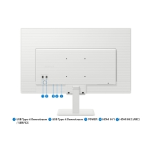 MONITOR SAMSUNG SMART 27" LS27FM501EUXEN FHD MULTIMEDIA BLANCO