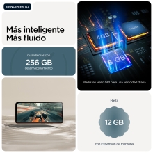 Motorola moto g06 power 17,5 cm (6.88") SIM doble Android 15 4G USB Tipo C 4 GB 256 GB 7000 mAh Azul