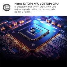 LG GRAM 16ZD90T INTEL CORE ULTRA 7 16" 16GB 1TB FreeDOS