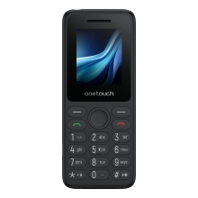 Teléfono Móvil TCL One Touch 5041 - Para Personas Mayores · Negro