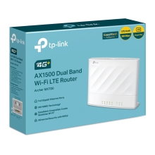 TP-Link Archer MX700 router inalámbrico Gigabit Ethernet Doble banda (2,4 GHz / 5 GHz) 4G Blanco