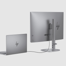 HP OmniStudio X 27-cs0015ns PC Intel Core Ultra 5 125H 68,6 cm (27") 1920 x 1080 Pixeles PC todo en uno 16 GB DDR5-SDRAM 512 GB SSD Windows 11 Home Wi-Fi 7 (802.11be) Plata