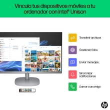 HP OmniStudio X 27-cs0015ns PC Intel Core Ultra 5 125H 68,6 cm (27") 1920 x 1080 Pixeles PC todo en uno 16 GB DDR5-SDRAM 512 GB SSD Windows 11 Home Wi-Fi 7 (802.11be) Plata