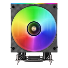 VENTILADOR CON DISIPADOR DE CPU MARS GAMING MCPULCD TDP 300W 120mm PANTALLA LCD ARGB NEGRO