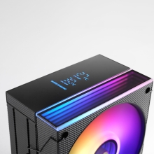 VENTILADOR CON DISIPADOR DE CPU MARS GAMING MCPULCD TDP 300W 120mm PANTALLA LCD ARGB NEGRO