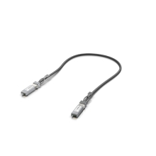 Ubiquiti UACC-DAC-SFP10-0.5M Cable de fibra óptica e InfiniBand 0,5 m SFP+ Negro