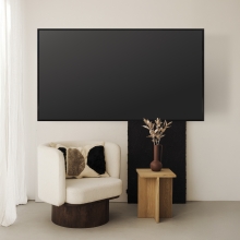 TooQ Soporte Fijo de pared para pantallas 37"- 86", Negro