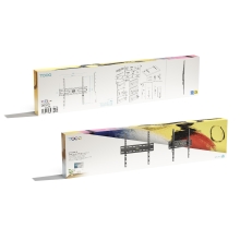 TooQ Soporte Fijo de pared para pantallas 32"- 75", Negro