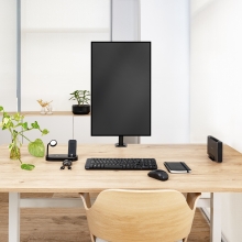 TooQ Soporte de Mesa para Pantallas de 17"-32", Negro