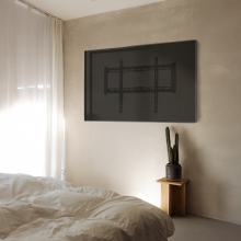 TooQ Soporte Fijo de pared para pantallas 37"- 80", Negro