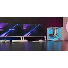 CAJA ATX CUBE MARS GAMING MCINFINIOLITEW BLANCA CRISTAL TEMPLADO CURVO GPU 325mm