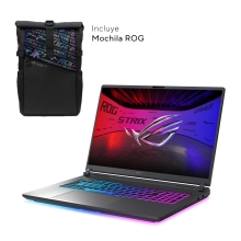 ASUS ROG Strix G18 G815LR-S9046 - Ordenador Portátil Gaming de 18" WQXGA 240Hz (Intel Core Ultra 9 275HX, 32GB RAM, 1TB SSD, NVIDIA RTX 5070 Ti 12GB, Sin Sistema Operativo) Gris Eclipse - Teclado QWERTY español