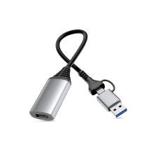 ADAPTADOR USB-C A HDMI 1080P EQUIP 133498 INCLUYE ADAPTADOR USB-A