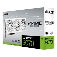 ASUS Prime -RTX5070-O12G-WHITE NVIDIA GeForce RTX 5070 12 GB GDDR7