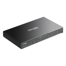 TP-Link Omada ES210GP switch Gestionado L2 Gigabit Ethernet (10/100/1000) Energía sobre Ethernet (PoE) DIN rail Negro