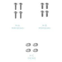 Soporte de mesa Tooq 2x pantallas 17" a 32" db1233tnv-b negro