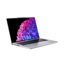 Acer Swift SFG14-73-720G Intel Core Ultra 7 155H Portátil 35,6 cm (14") 2.8K 16 GB LPDDR5x-SDRAM 512 GB SSD Wi-Fi 6 (802.11ax) Windows 11 Home Plata