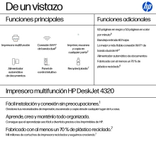 MULTIFUNCION HP DESKJET 4320 USB WIFI ADF