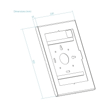 TooQ Marco Antirrobo para Tablets de 12,4 a 13, Negro