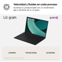 LG GRAM U7-255H 17" 32GB 1TB FreeDOS