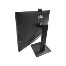 Monitor Nilox 27" FHD 120Hz IPS USB-C webcam multimedia pivotante