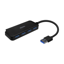 Hub USB 3.0 Aisens 4xUSB-A Negro