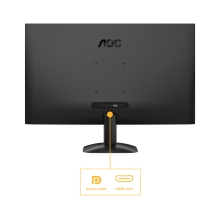 Monitor AOC Q27B35S3 27" IPS QHD 4MS 120Hz vesa multimedia DP HDMI negro