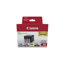Pack 4 cartuchos originales Canon PGI-2500XL