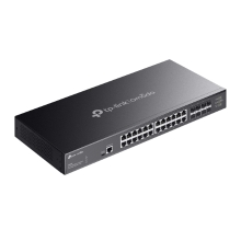 SWITCH GESTIONABLE L2+ TP-LINK SX3832 24x10Gbps 8xSFP+10Gb  APP OMADA METALICO ENRACKABLE