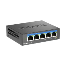 Switch DLINK DMS-105 5P Multigigabit 2,5G Metalico Sobremesa 