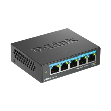 Switch DLINK DMS-105 5P Multigigabit 2,5G Metalico Sobremesa 