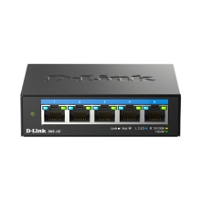 Switch DLINK DMS-105 5P Multigigabit 2,5G Metalico Sobremesa 