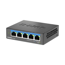 Switch DLINK DMS-105 5P Multigigabit 2,5G Metalico Sobremesa 