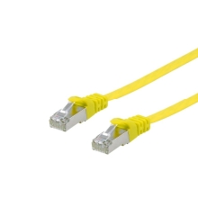 LATIGUILLO PLANO U/FTP CATEGORIA 6A LIBRE HALOGENOS 1M COLOR AMARILLO 607660