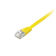 LATIGUILLO PLANO U/FTP CATEGORIA 6A LIBRE HALOGENOS 1M COLOR AMARILLO 607660