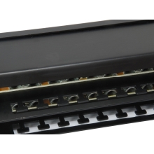 PATCH PANEL 48 PUERTOS CATEGORIA 6 APANTALLADO  1U COLOR NEGRO EQUIP 326449