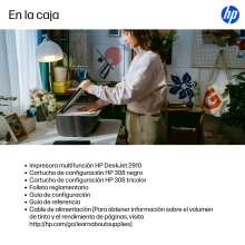 Multifunción HP Deskjet 2910 wifi A4
