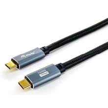 Cable Equip USB-C 3.2 GEN2 macho/macho transferencia 10G 5A 100w 3m negro