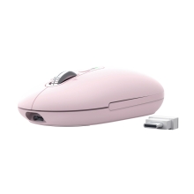 RATON INALAMBRICO TRUST SERON HYPSCROLL SLIM 400-2400DPI 6 BOTONES RECARGABLE FSC GRS ROSA
