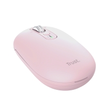 RATON INALAMBRICO TRUST SERON HYPSCROLL SLIM 400-2400DPI 6 BOTONES RECARGABLE FSC GRS ROSA