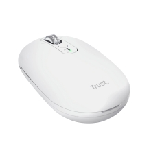 RATON INALAMBRICO TRUST SERON HYPSCROLL SLIM 400-2400DPI 6 BOTONES RECARGABLE FSC GRS BLANCO