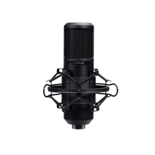 MICROFONO TRUST USB GXT 269 EMITA II CARDIOIDE SOPORTE METAL ANTIVIBRACION MUTE NEGRO