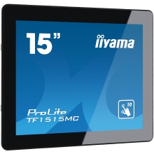 Monitor iiyama ProLite TF1515MC-B2 15" táctil 1024 x 768 Pixeles Negro Multi-touch