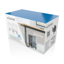Soporte CPU metálico Aisens MPC06-207 negro