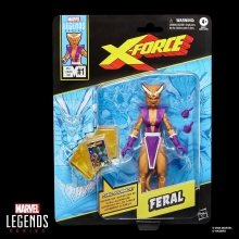 Figura hasbro marvel legends series x - force feral