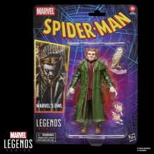 Figura hasbro marvel legends series spider - man marvel's owl